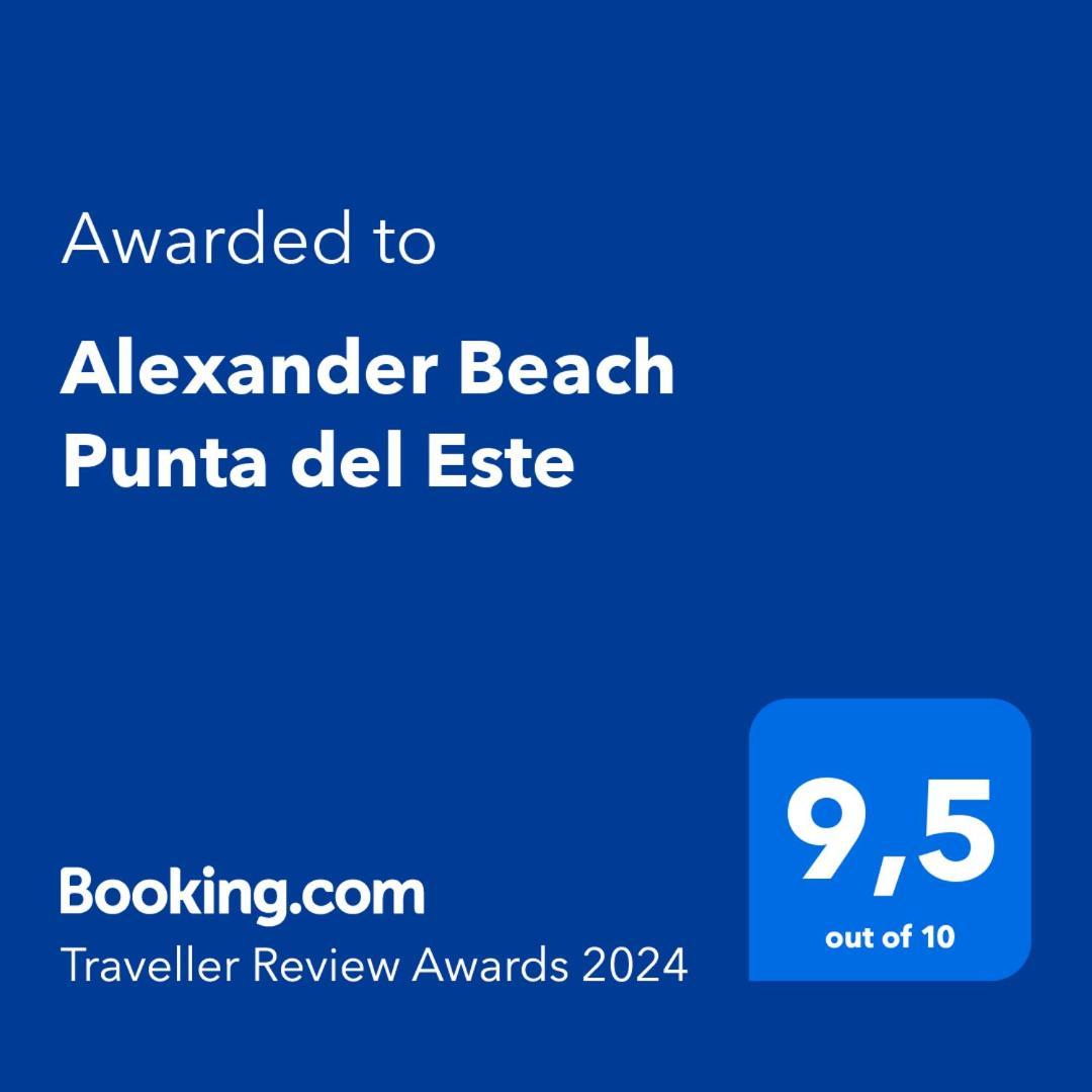 Appartamento Alexander Beach Punta Del Este Esterno foto